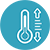 Templine LED Digital Temperature Display Icon